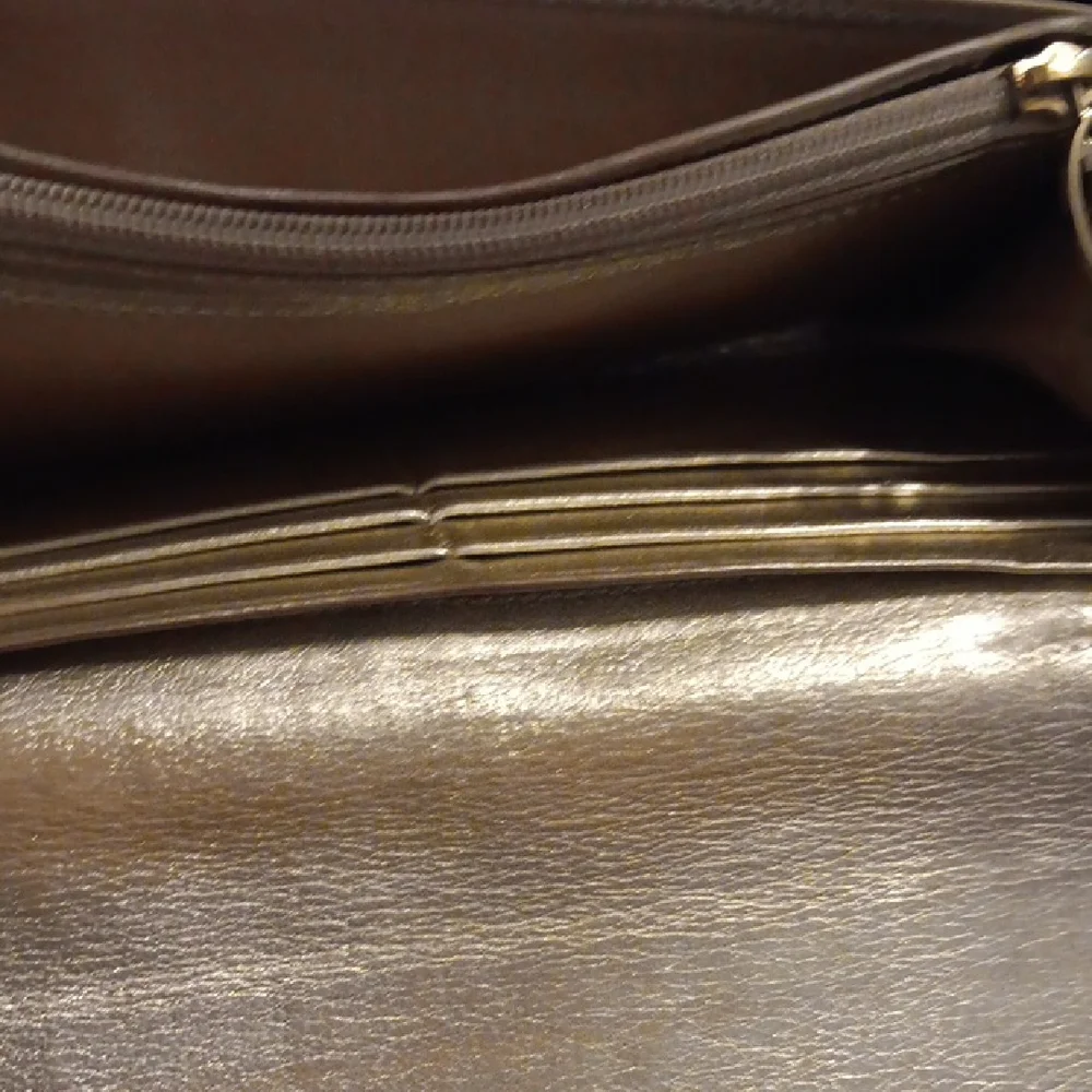 CARTIER Vintage Rare Gold Marcello Calfskin Long Wallet (EUC) - Picture 6 of 13